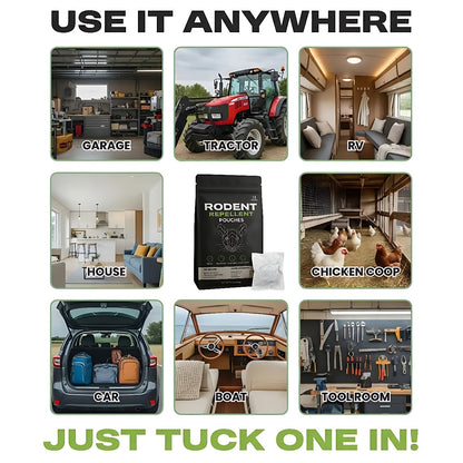 Use the pouches in a garage, tractor, RV, house, chicken coop, car, boat or tool room